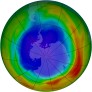 Antarctic Ozone 1991-09-23